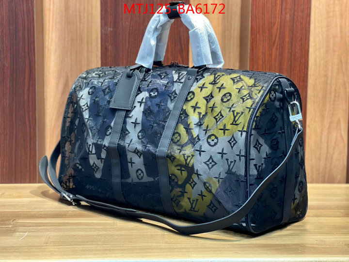 LV Bags(4A)-Keepall BandouliRe 45-50-,how to find designer replica ,ID: BA6172,$: 125USD