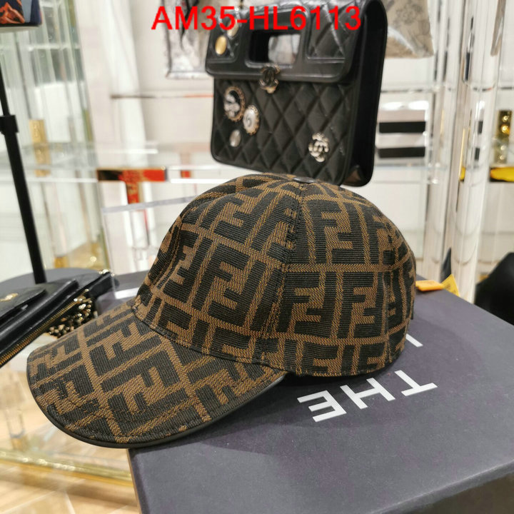 Cap (Hat)-Fendi,7 star replica , ID: HL6113,$: 35USD