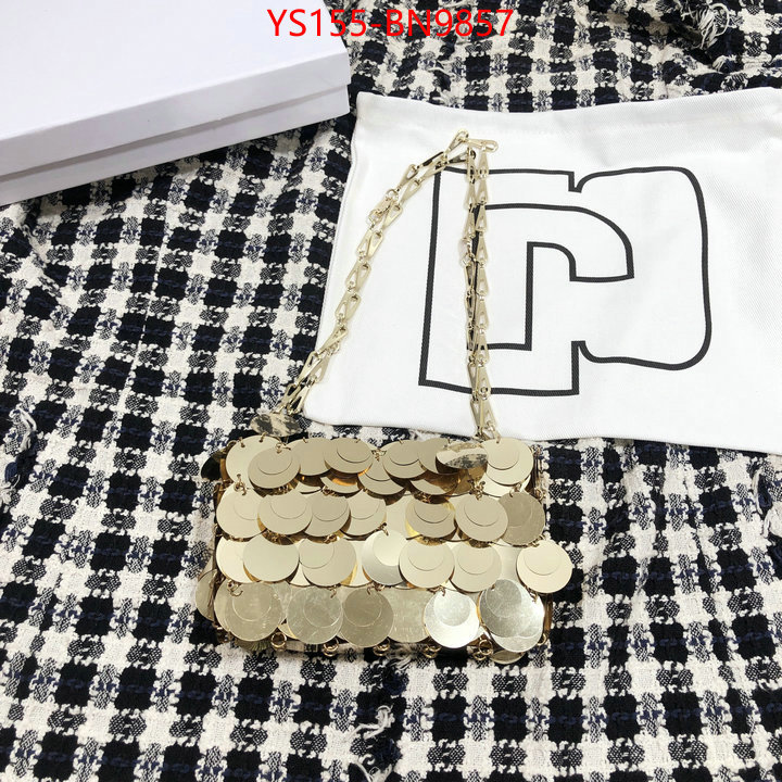 Paco Rabanne Bags (TOP)-Diagonal-,shop designer replica ,ID: BN9857,$: 155USD