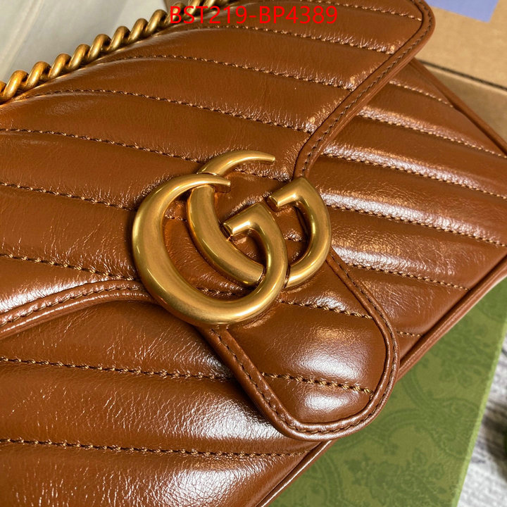 Gucci Bags(TOP)-Marmont,aaaaa+ replica ,ID: BP4389,$: 219USD