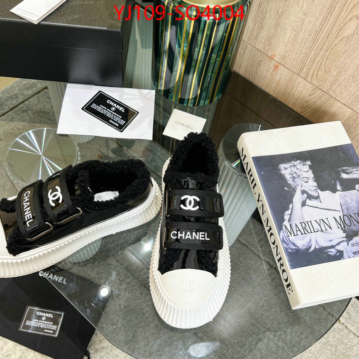 Women Shoes-Chanel,mirror copy luxury , ID: SO4004,$: 109USD