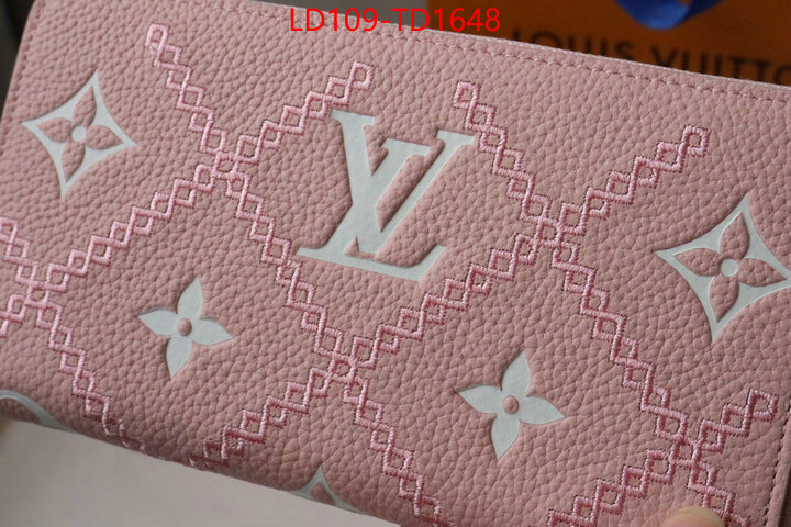 LV Bags(TOP)-Wallet,ID: TD1648,$: 109USD