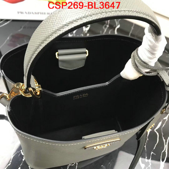 Prada Bags(TOP)-Diagonal-,ID: BL3647,$: 269USD