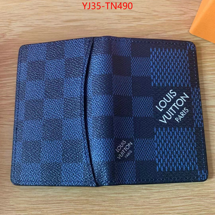 LV Bags(4A)-Wallet,ID: TN490,$: 35USD