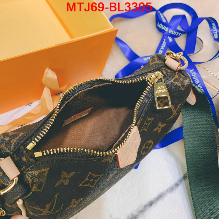 LV Bags(4A)-New Wave Multi-Pochette-,fashion replica ,ID: BL3305,$: 69USD