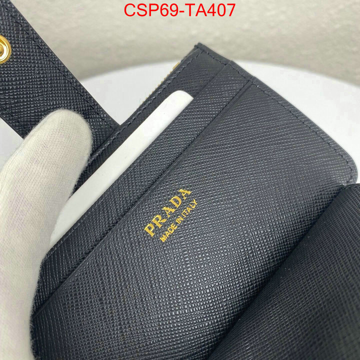 Prada Bags(TOP)-Wallet,ID:TA407,$: 69USD