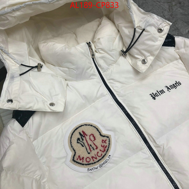 Down jacket Men-Moncler,same as original , ID: CP833,$:189USD