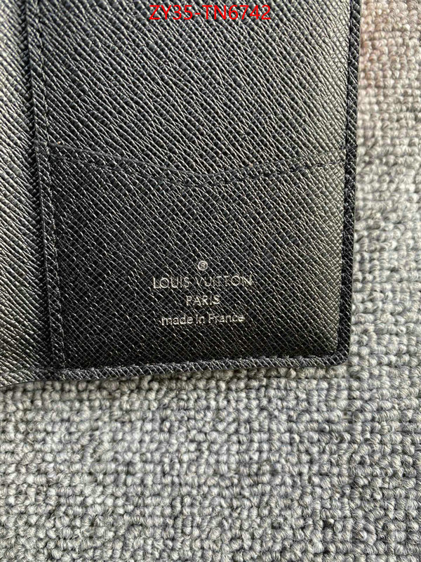 LV Bags(4A)-Wallet,ID: TN6742,$: 35USD