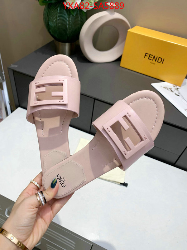 Women Shoes-Fendi,replica shop , ID: SA5889,$: 82USD