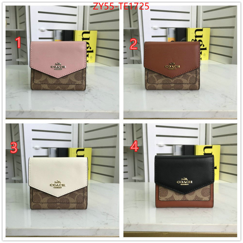 Coach Bags(4A)-Wallet,where could you find a great quality designer ,ID: TE1725,$: 55USD