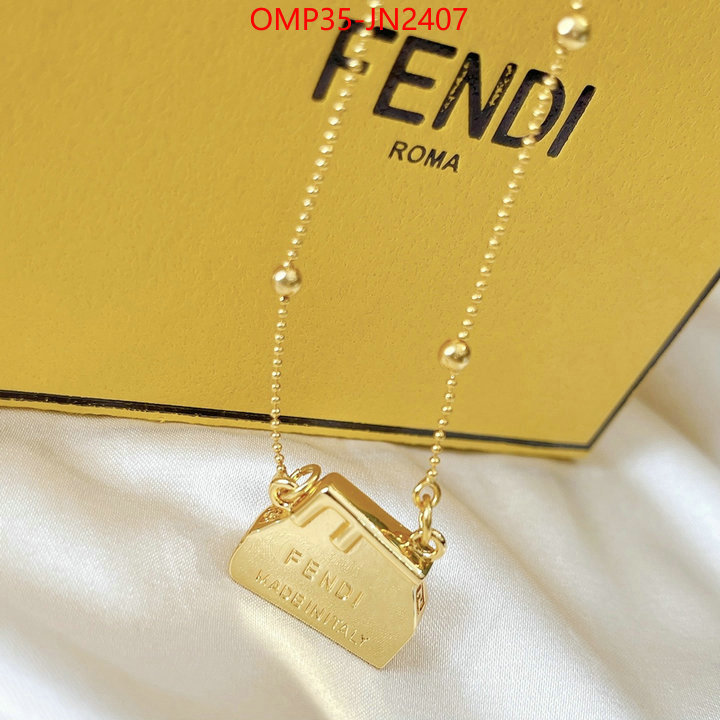 Jewelry-Fendi,perfect quality designer replica ,ID: JN2407,$: 35USD