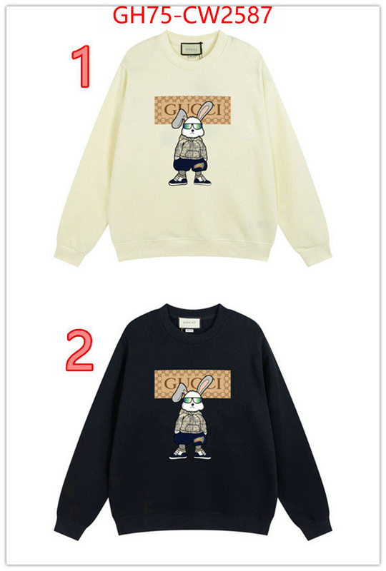 Clothing-Gucci,where to buy replicas , ID: CW2587,$: 75USD