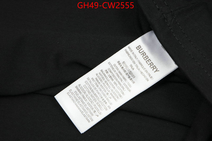 Clothing-Burberry,high quality designer , ID: CW2555,$: 49USD