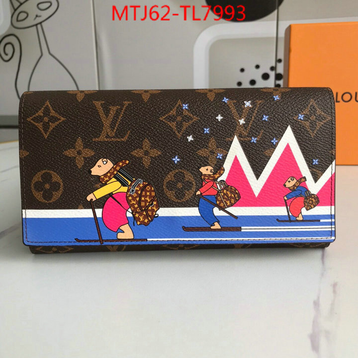 LV Bags(4A)-Wallet,ID: TL7993,$: 62USD