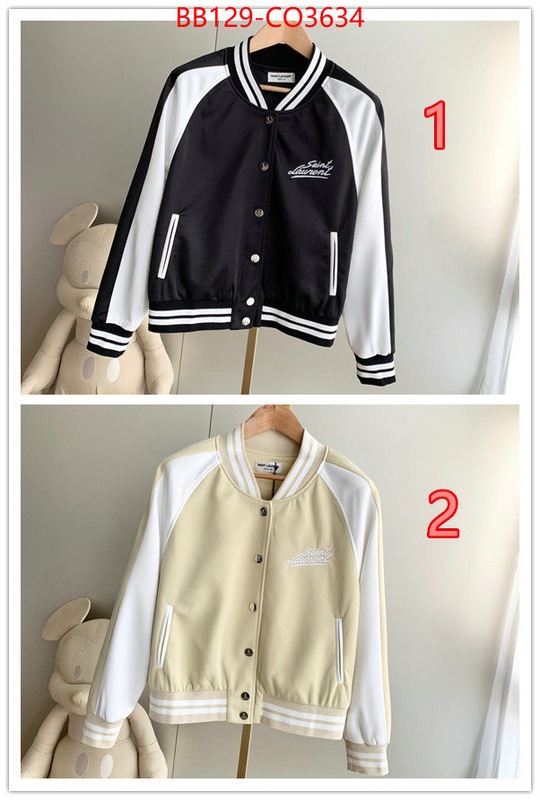 Clothing-YSL,replica 1:1 high quality ,ID: CO3634,$: 129USD