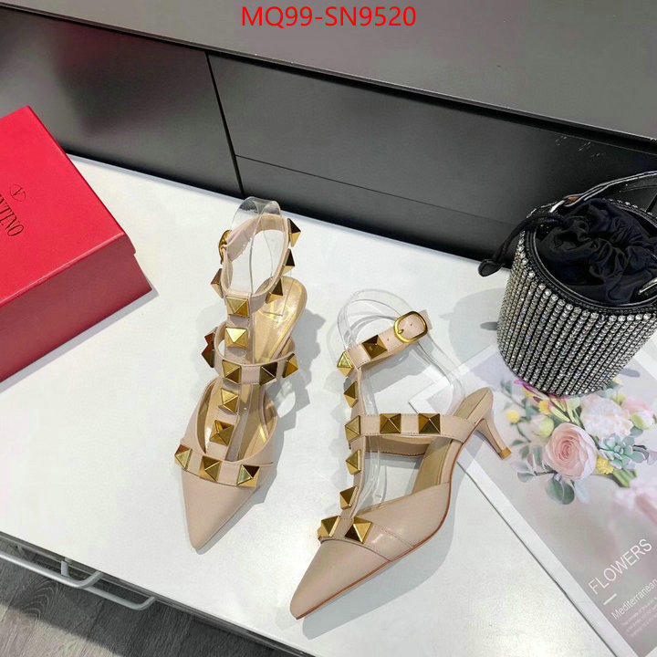 Women Shoes-Valentino,1:1 replica wholesale , ID: SN9520,$: 99USD