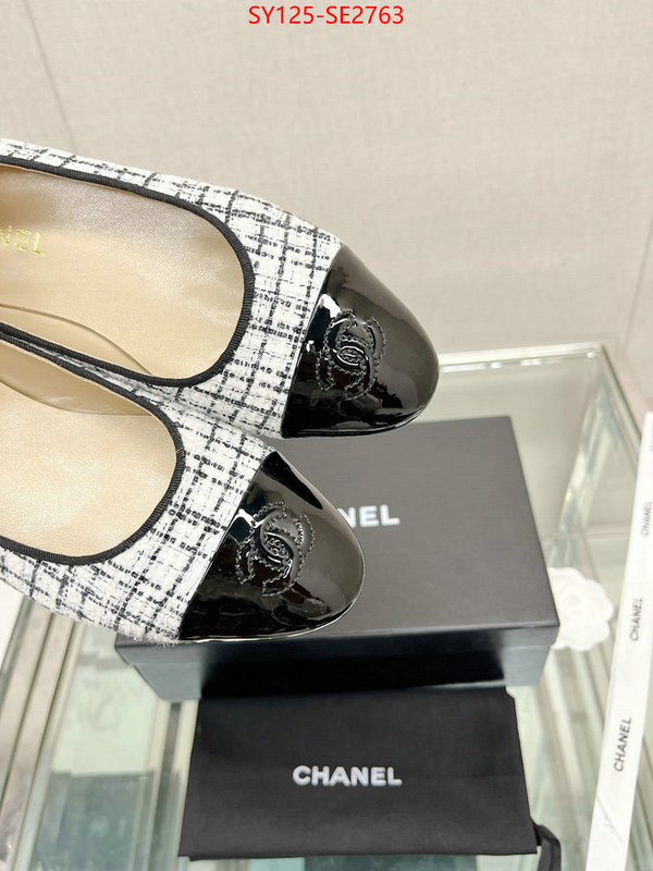 Women Shoes-Chanel,best luxury replica , ID: SE2763,$: 125USD