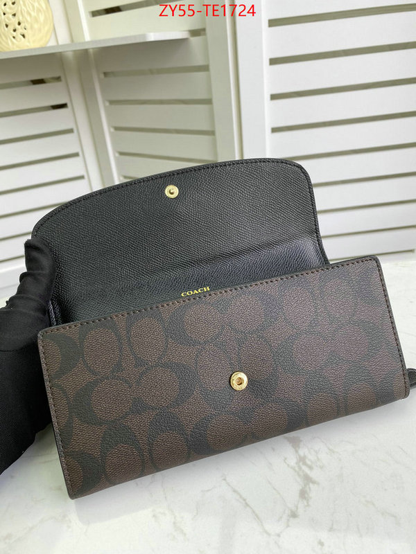 Coach Bags(4A)-Wallet,store ,ID: TE1724,$: 55USD