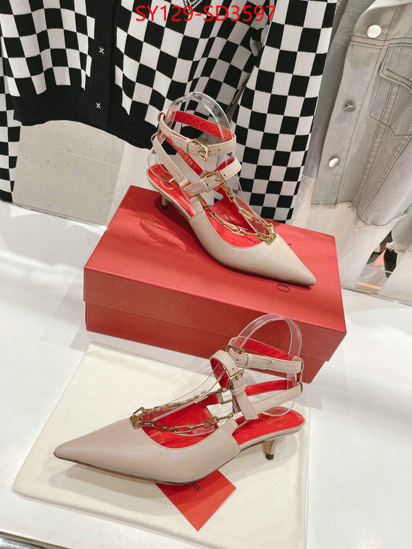 Women Shoes-Valentino,for sale cheap now , ID: SD3597,$: 129USD