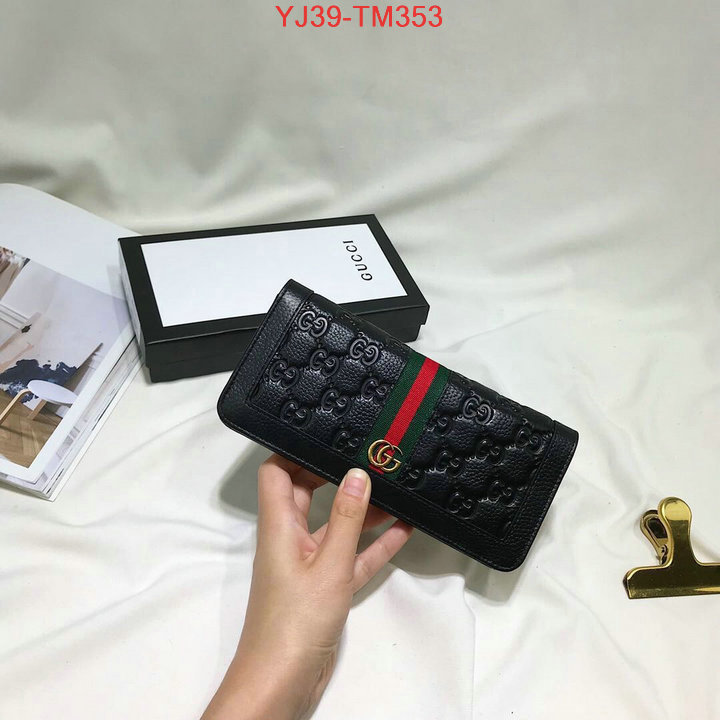 Gucci Bags(4A)-Wallet-,ID: TM353,$:39USD