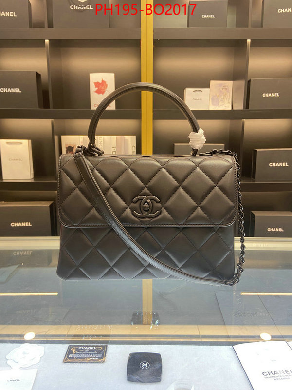 Chanel Bags(TOP)-Diagonal-,ID: BO2017,$: 195USD