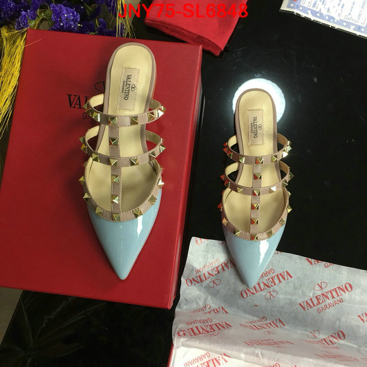 Women Shoes-Valentino,highest product quality , ID: SL6848,$: 75USD