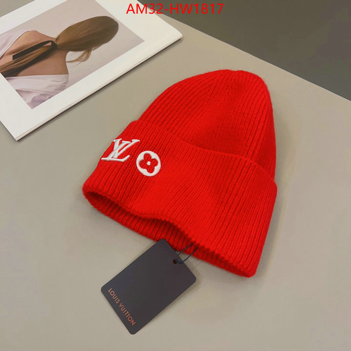 Cap (Hat)-LV,high quality designer replica , ID: HW1817,$: 32USD