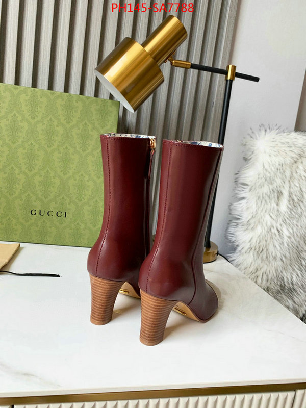 Women Shoes-Gucci,fashion replica , ID: SA7788,$: 145USD