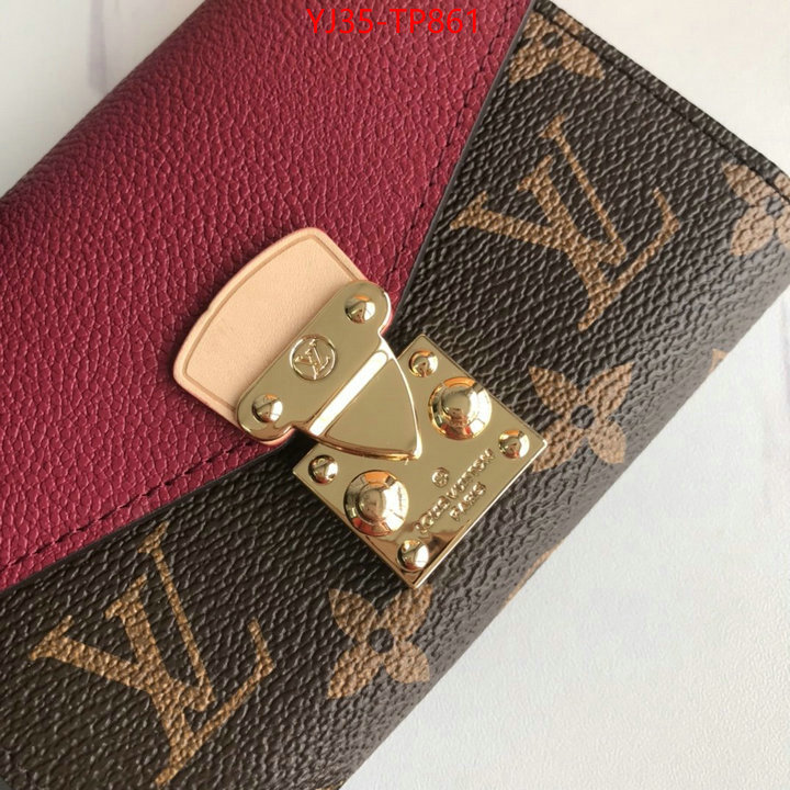 LV Bags(4A)-Wallet,ID: TP861,$: 35USD