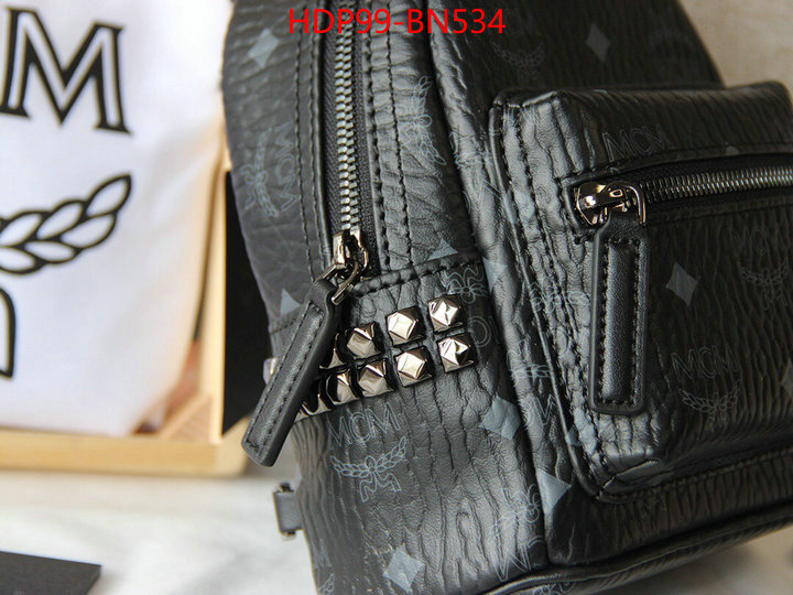 MCM Bags(TOP)-Backpack-,ID: BN534,$: 99USD