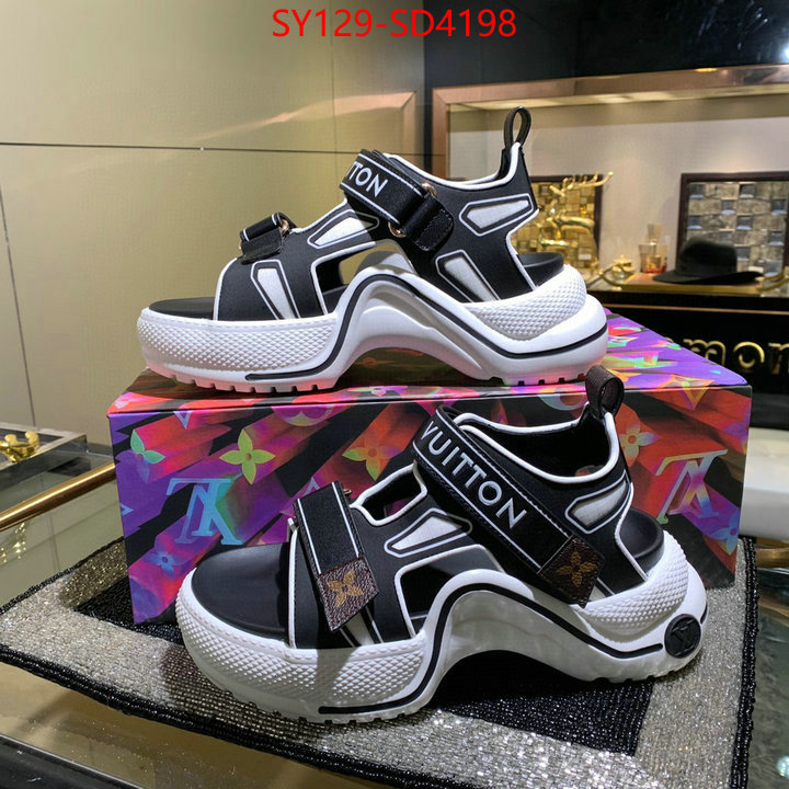 Women Shoes-LV,replica us , ID: SD4198,$: 129USD
