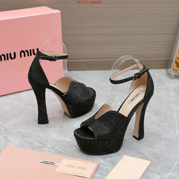 Women Shoes-Miu Miu,wholesale replica , ID: SE4905,$: 125USD