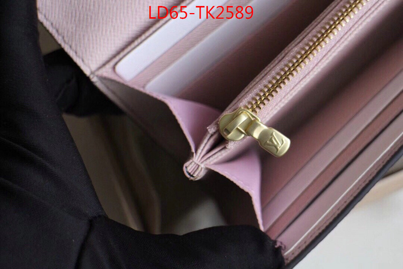 LV Bags(TOP)-Wallet,ID: TK2589,$:65USD