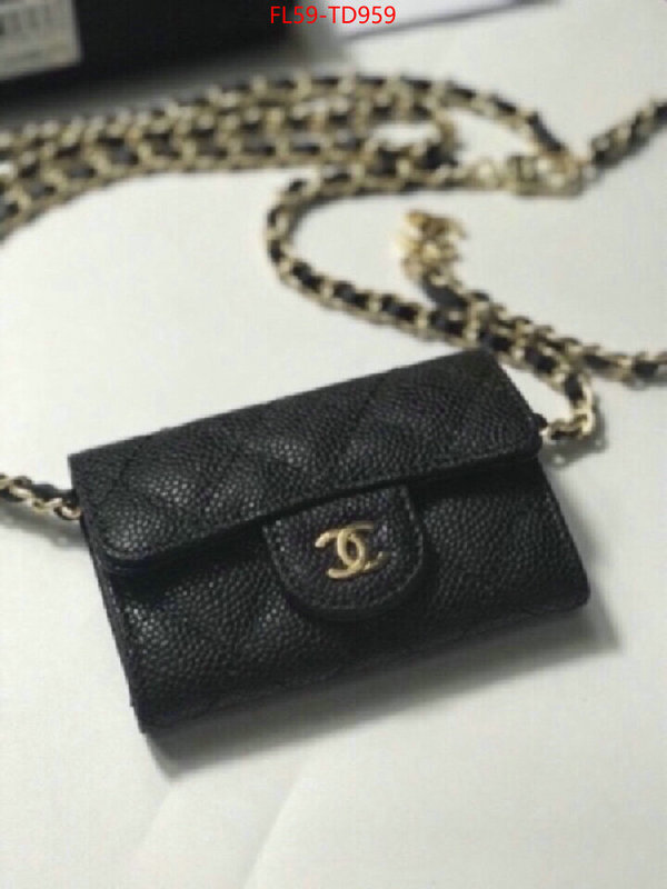 Chanel Bags(4A)-Wallet-,ID: TD959,$: 59USD