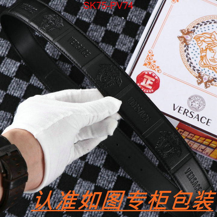 Belts-Versace,can you buy knockoff , ID: PV74,$: 75USD