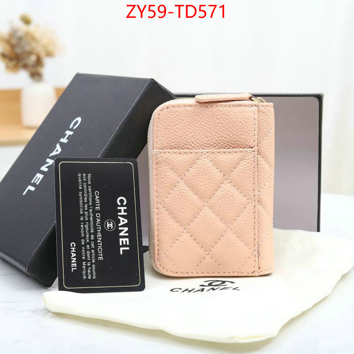 Chanel Bags(4A)-Wallet-,ID: TD571,$: 59USD