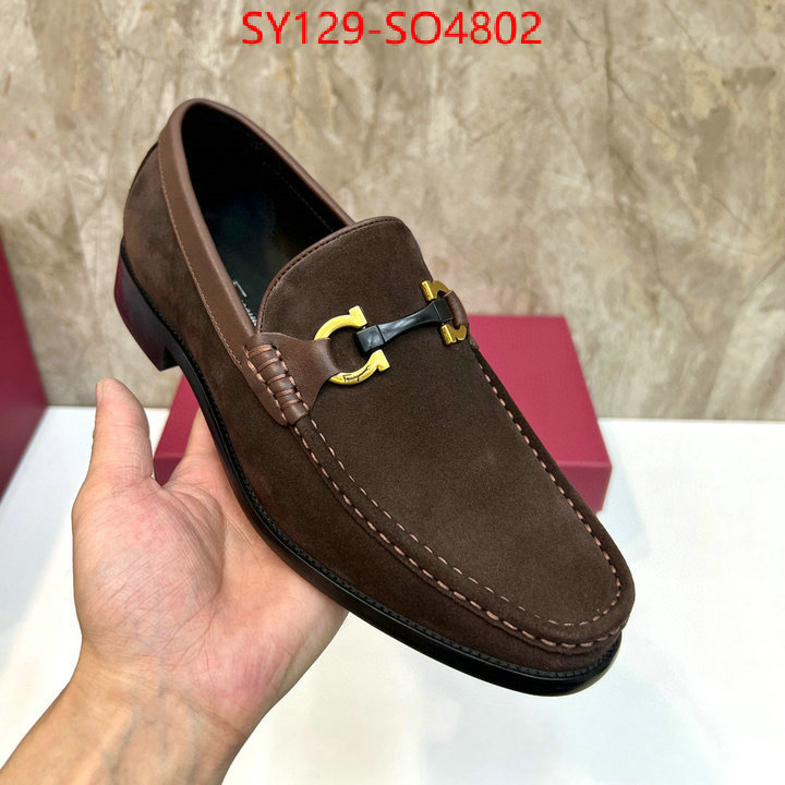 Men shoes-Ferragamo,aaaaa quality replica , ID: SO4802,$: 129USD