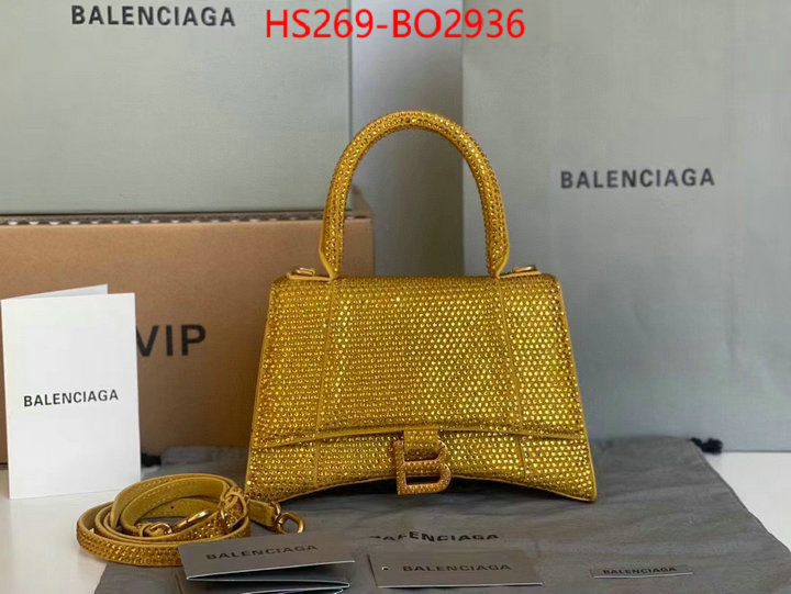 Balenciaga Bags(TOP)-Hourglass-,store ,ID: BO2936,