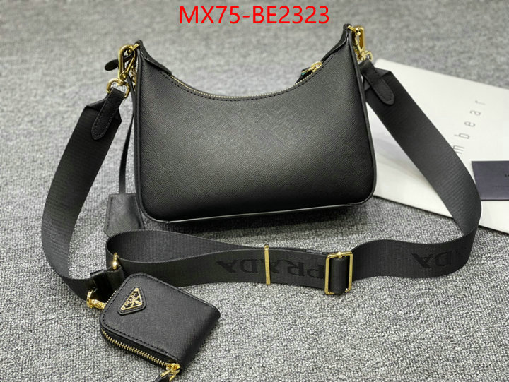 Prada Bags(4A)-Re-Edition 2005,the highest quality fake ,ID: BE2323,$: 75USD