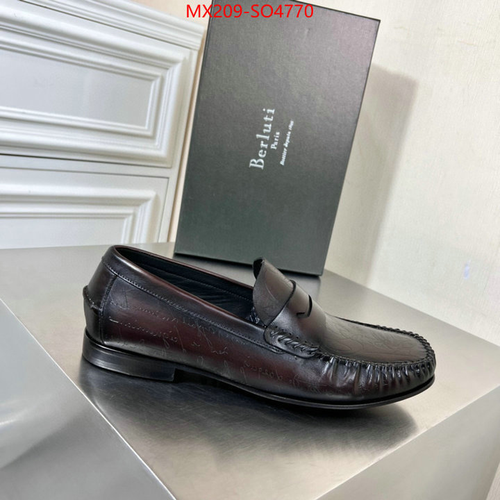 Men Shoes-Berluti,exclusive cheap , ID: SO4770,$: 209USD