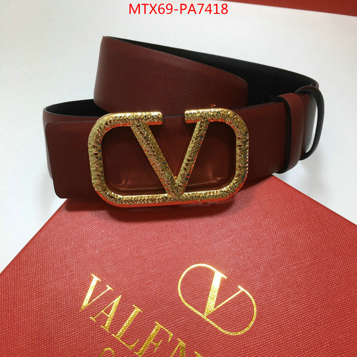 Belts-Valentino,buying replica , ID: PA7418,$: 69USD