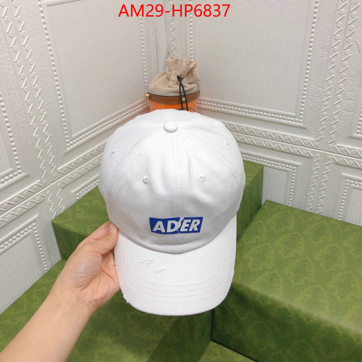 Cap (Hat)-ADER,best quality designer , ID: HP6837,$: 29USD