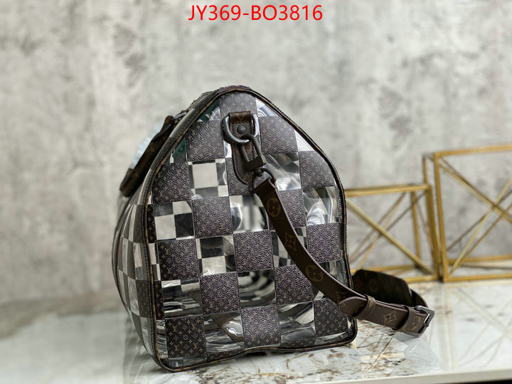 LV Bags(TOP)-Keepall BandouliRe 45-50-,ID: BO3816,$: 369USD