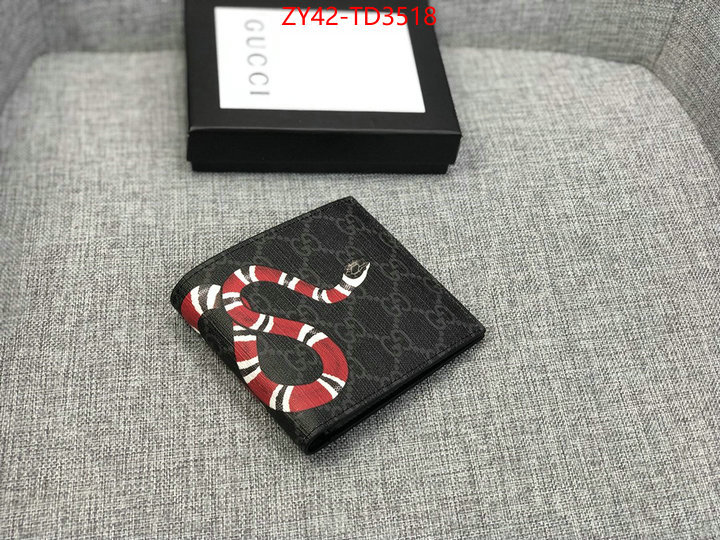 Gucci Bags(4A)-Wallet-,buy luxury 2023 ,ID: TD3518,$: 42USD