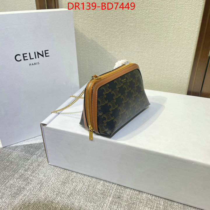 CELINE Bags(TOP)-Diagonal,top quality designer replica ,ID: BD7449,$: 139USD