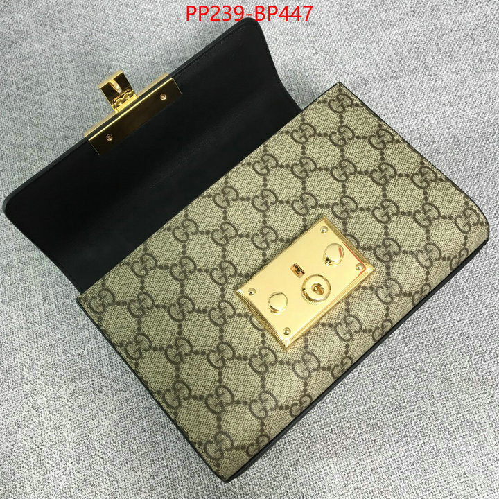 Gucci Bags(TOP)-Padlock-,buy cheap ,ID: BP447,$:239USD