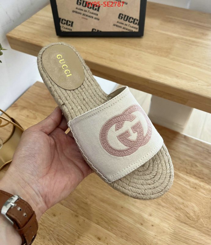 Women Shoes-Gucci,best replica quality , ID: SE2787,$: 95USD
