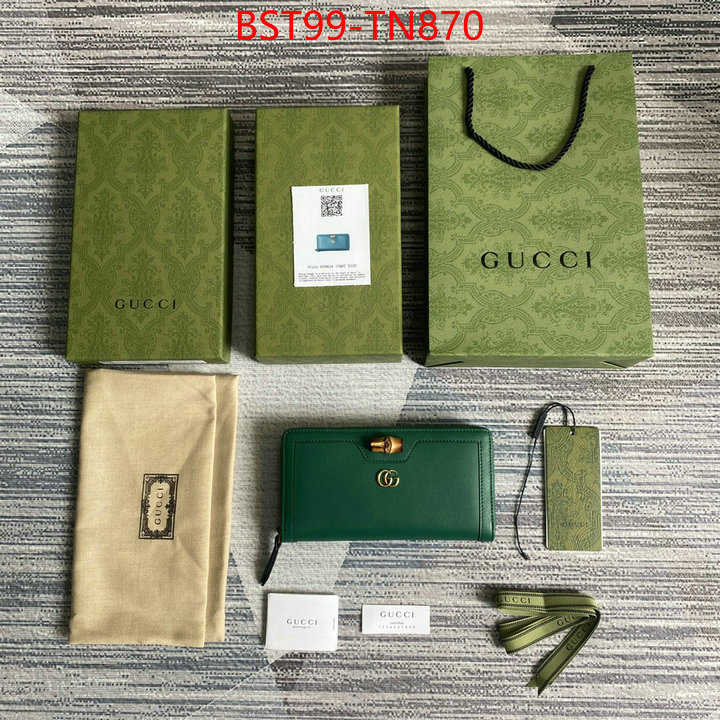 Gucci Bags(TOP)-Wallet-,ID: TN870,$: 99USD