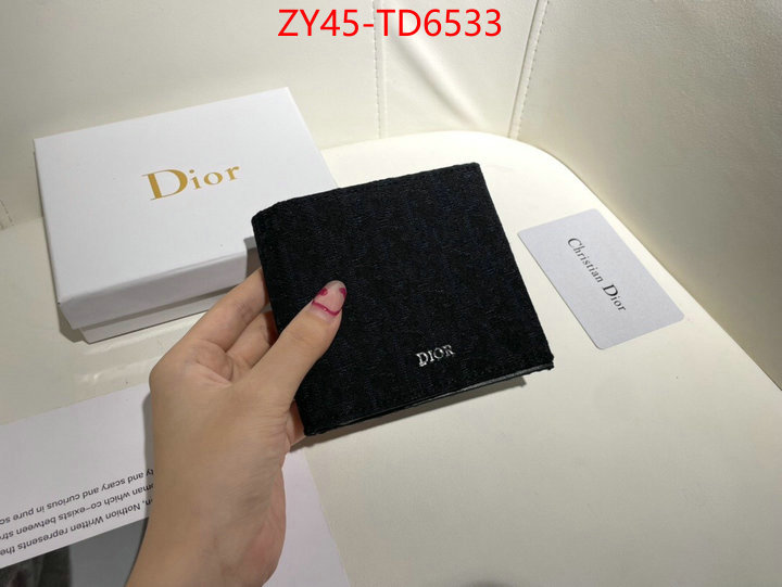 Dior Bags(4A)-Wallet-,ID: TD6533,$: 45USD