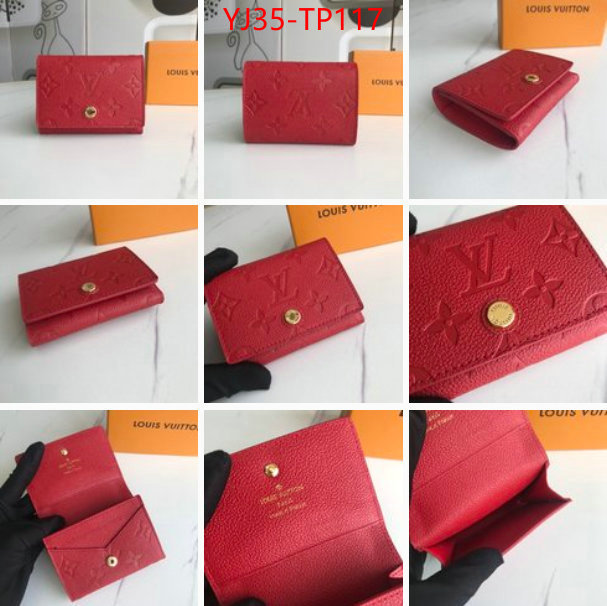 LV Bags(4A)-Wallet,ID: TP117,$: 35USD